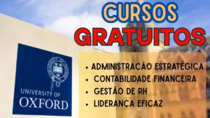 Universidade de Oxford - gratuitos - ead - online - cursos gratuitos