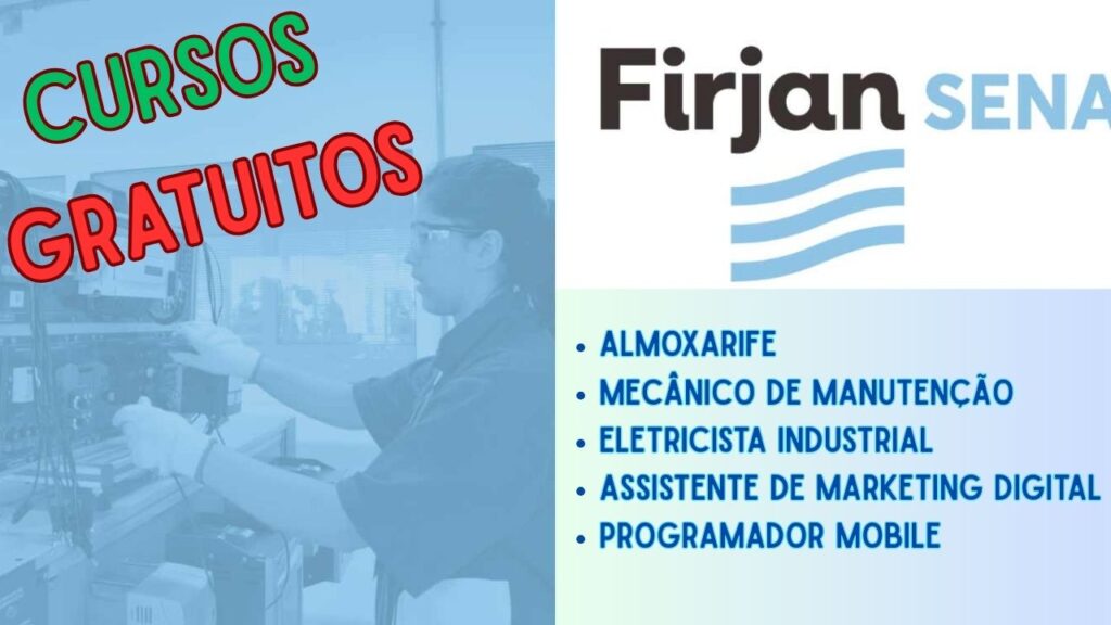 cursos gratuitos - senai - qualificação profissional - gratuitos - cursos
