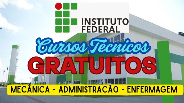 Cursos - cursos técnicos - instituto federal - qualificação profissional - cursos técnicos gratuitos