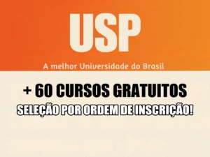 Quer um certificado da melhor universidade do Brasil? A USP abre inscrições para mais de 60 cursos gratuitos; não há processo seletivo com prova ou análise de currículo — seleção por ordem de inscrição