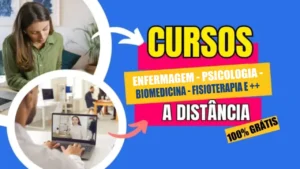 CURSOS - SAÚDE - FISIOTERAPIA - NUTRIÇÃO - PSICOLOGIA - BIOMEDICINA - CURSOS ONLINE - CURSOS EAD