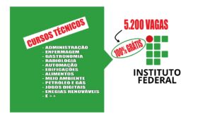 técnicos - vagas - cursos técnicos - saúde - administração - energia - petróeo e gás