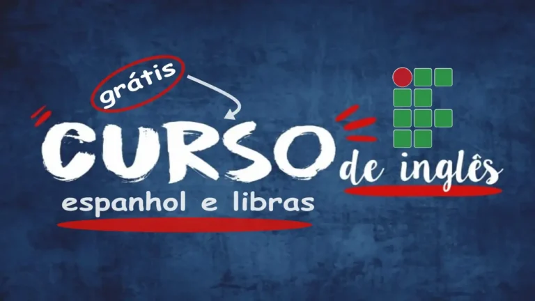 inglês - espanhol - libras - cursos de inglês - cursos gratuitos