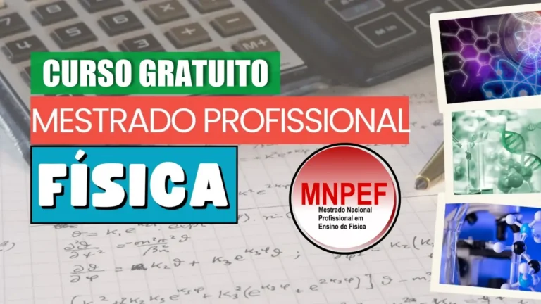 MEC abre novo edital com seleção nacional: curso gratuito de mestrado em física oferece vagas exclusivas para professor em todo o Brasil