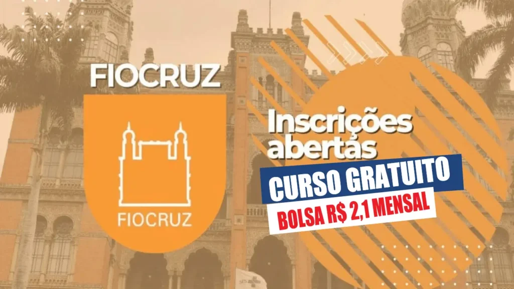 fiocruz - fundação oswaldo cruz - curso gratuito - saúde - mestrado - pós-graduação - vagas - edital