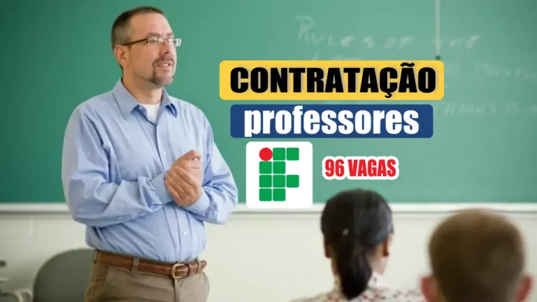 Trabalhe no Instituto Federal: IFRJ abre novo edital de contração com 96 vagas para professores e bolsistas em programas de formação; salário de até R$ 50 reais a hora