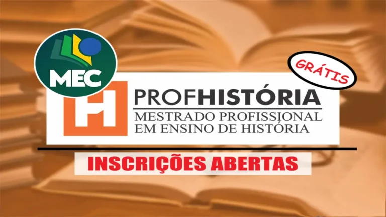 Mec abre novo edital com centenas de vagas para curso gratuito em História: Veja tudo o que você precisa saber para garantir sua inscrição
