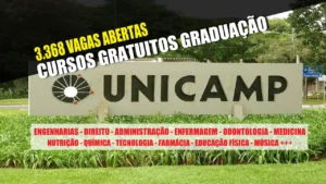 unicamp - vestibular - cursos gratuitos - cursos de graduação - direito - engenharia - saúde -