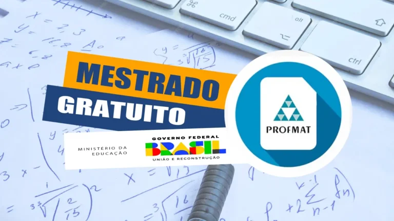 MATEMÁTICA - MEC - MESTRADO - CURSO GRATUITO
