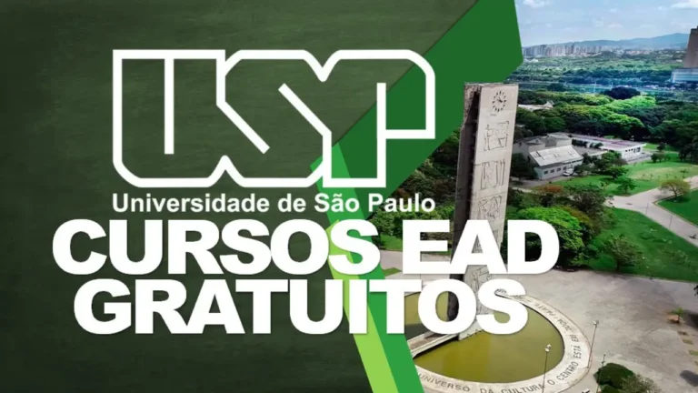 Estude de graça na melhor universidade do Brasil: USP oferece 300 vagas em curso gratuito de especialização com abrangência internacional