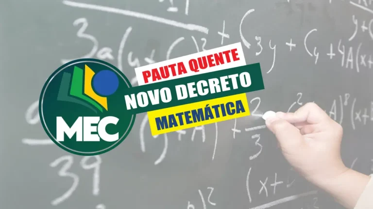 Novo decreto do MEC surpreende e promete revolucionar o ensino de matemática no Brasil