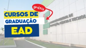 cursos EAD gratuitos - Inscrições abertas para 1,3 mil vagas em cursos de graduação EAD e semipresenciais em diferenteas áreas do conhecimento, totalmente gratuitos e com certificado garantido pelo Instituto Federal