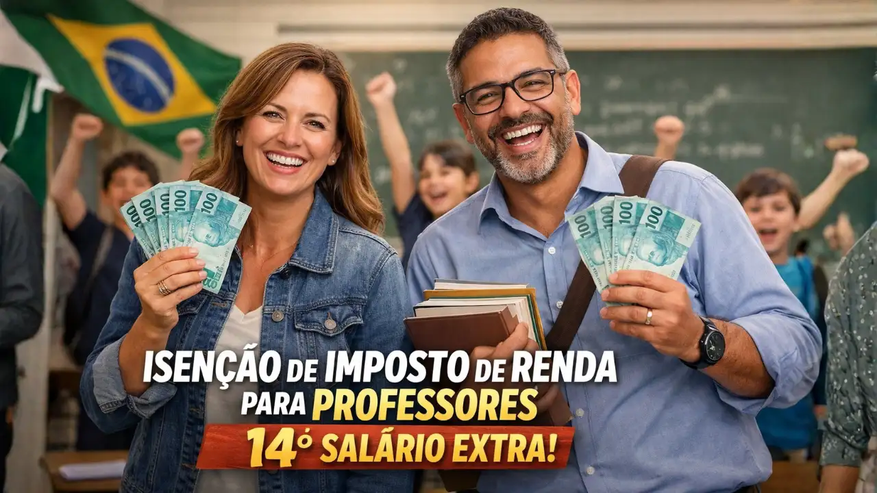 professores - imposto de renda - isenção de imposto de renda - salário