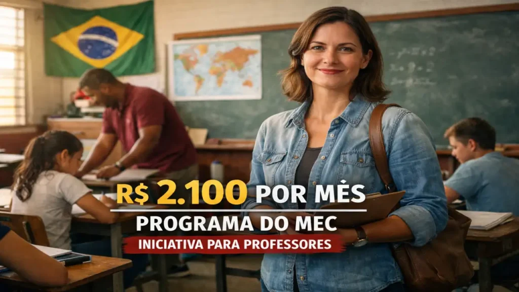 MEC - professores - educação pública - graduação - pé-de-meia -