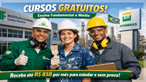 vags - petrobras - cursos gratuitos, ensino fundamental, ensino médio, qualificação, pintor industrial, auxiliar,