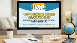 USP - economia - turismo - curso gratuito - curso EAD - extensão