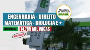 MEC - GRADUAÇÃO - CURSOS GRATUITOS - VAGAS SÃO PAULO