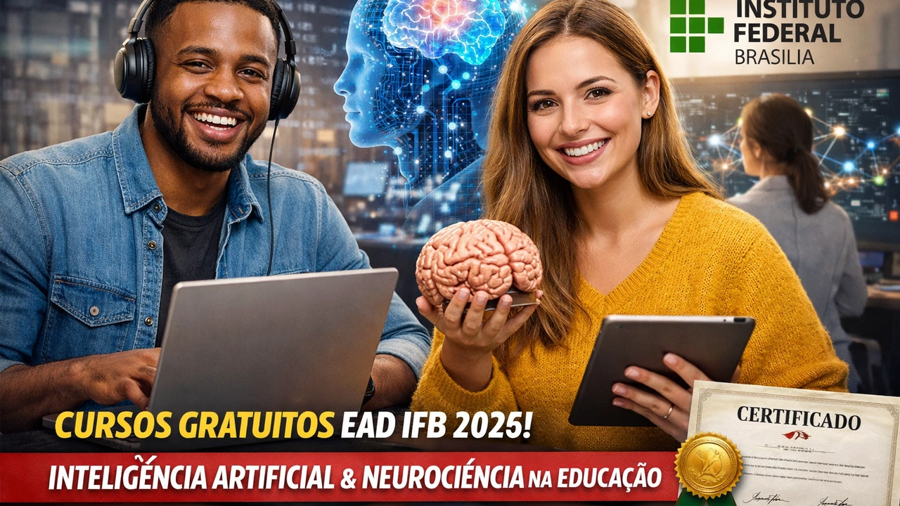 Cursos gratuitos EAD IFB