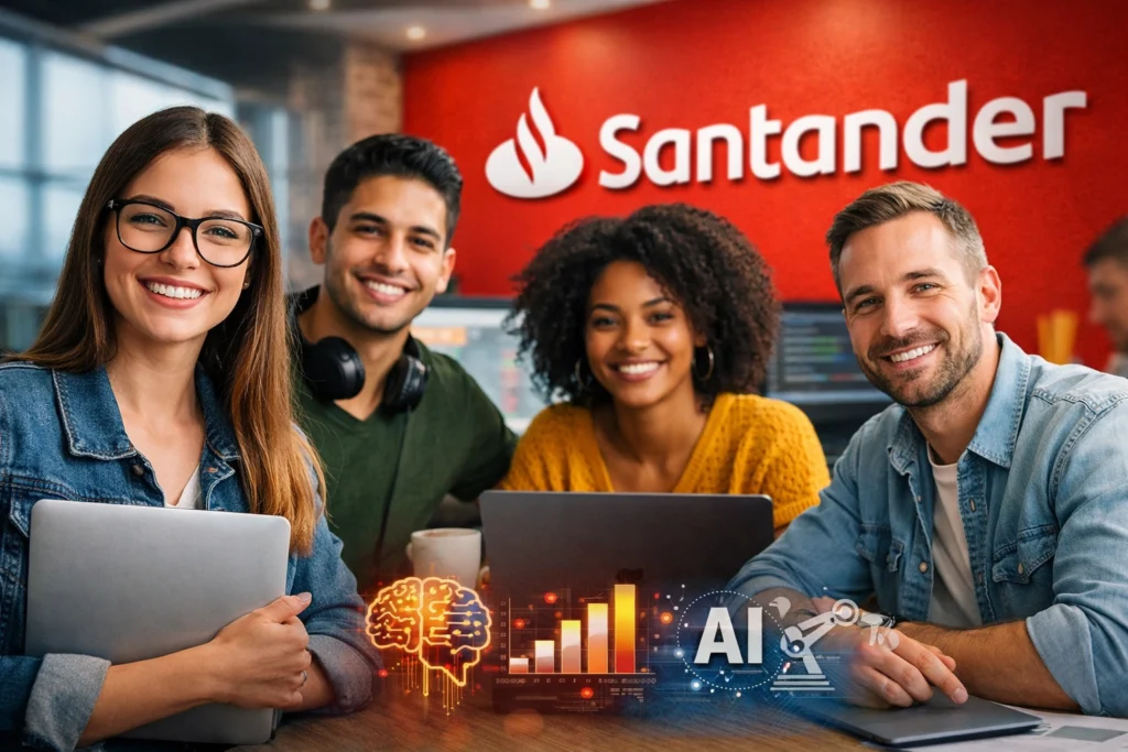 bolsas de estudo em tecnologia Santander