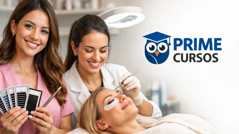 Curso extensão de cílios gratuito