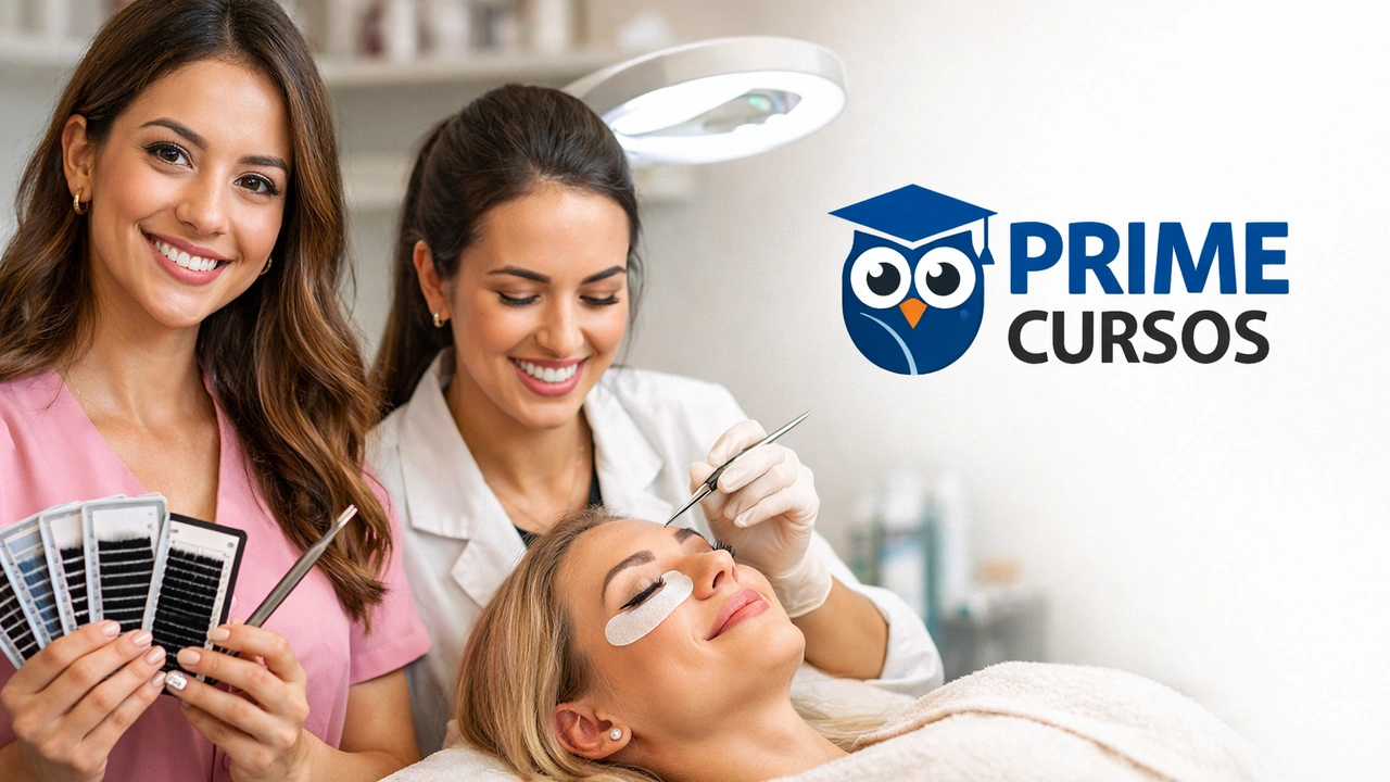 Curso extensão de cílios gratuito