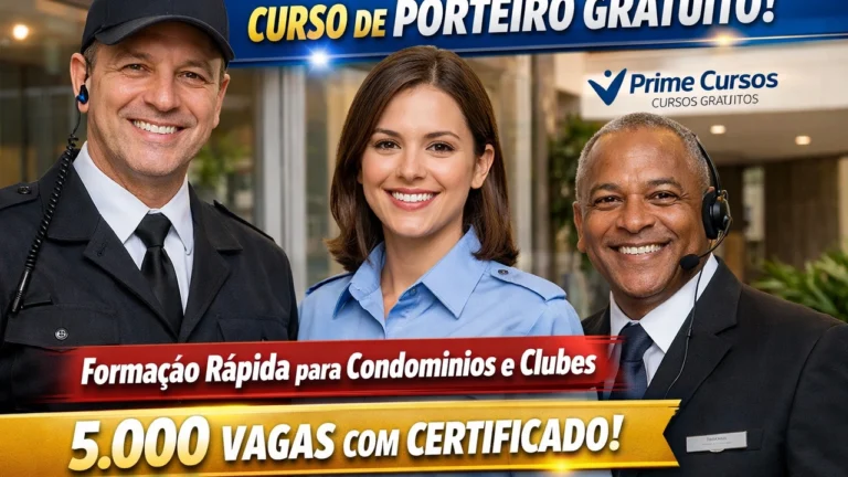 curso de porteiro gratuito