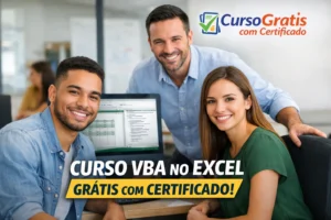 Curso VBA gratuito com certificado válido