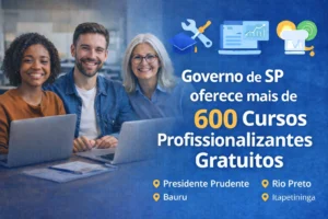 cursos profissionalizantes gratuitos