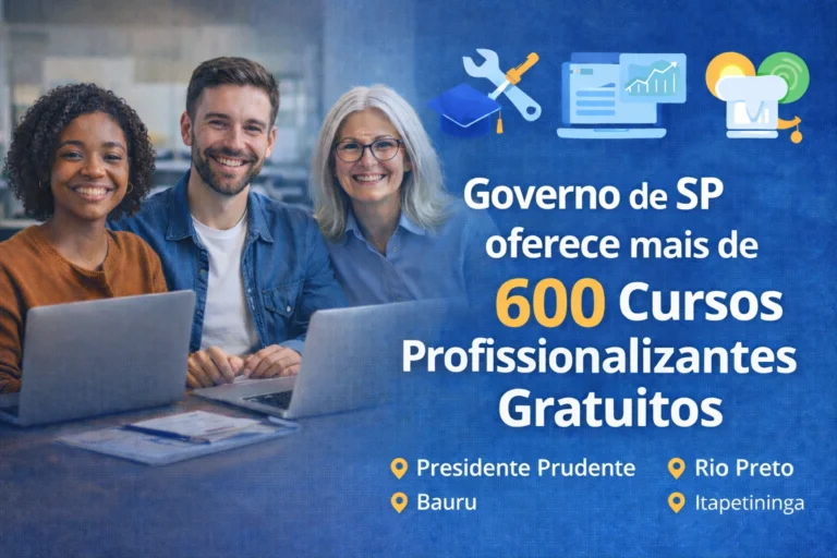 cursos profissionalizantes gratuitos