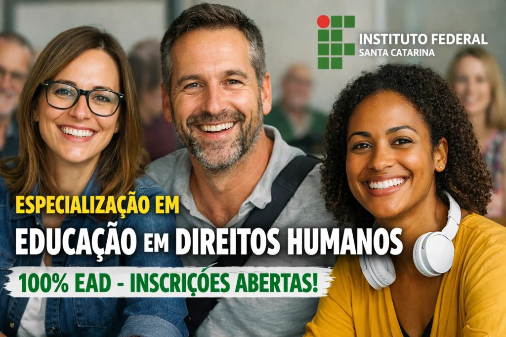 IFSC abre 200 vagas em especialização gratuita