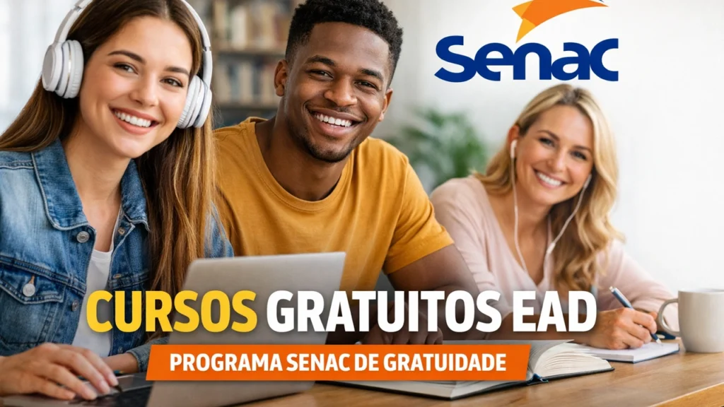 Cursos gratuitos online Senac