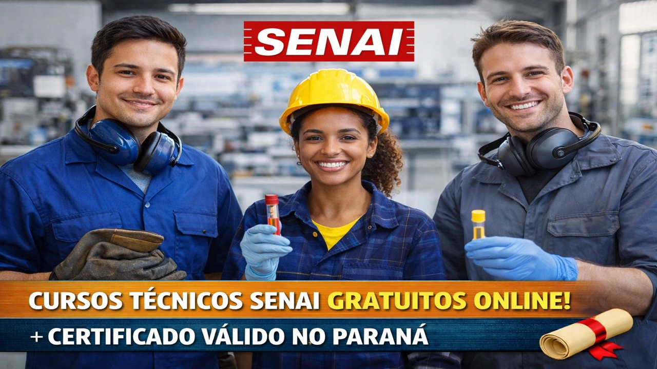 Cursos técnicos SENAI