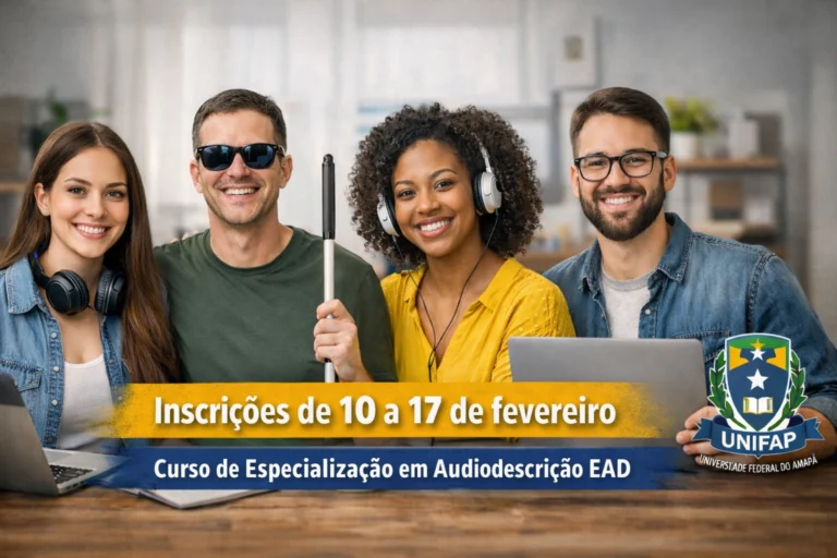 especialização em audiodescrição ead