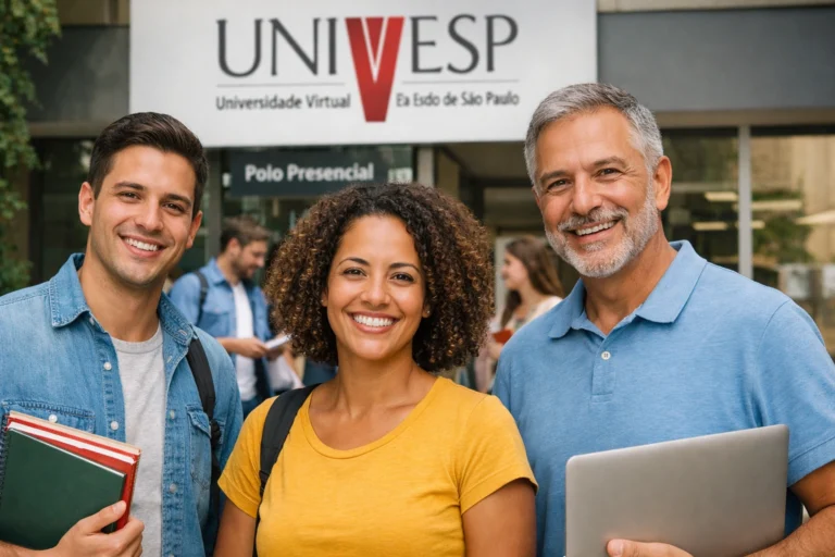 Vestibular UNIVESP 2026 oferece mais de 24 mil vagas e curso gratuito de Pedagogia a distância