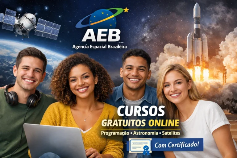 Agência Espacial Brasileira AEB cursos gratuitos
