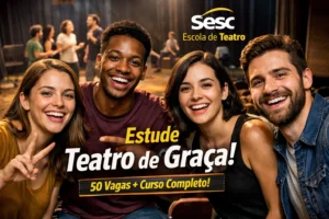Escola Sesc lança seleção com 50 vagas