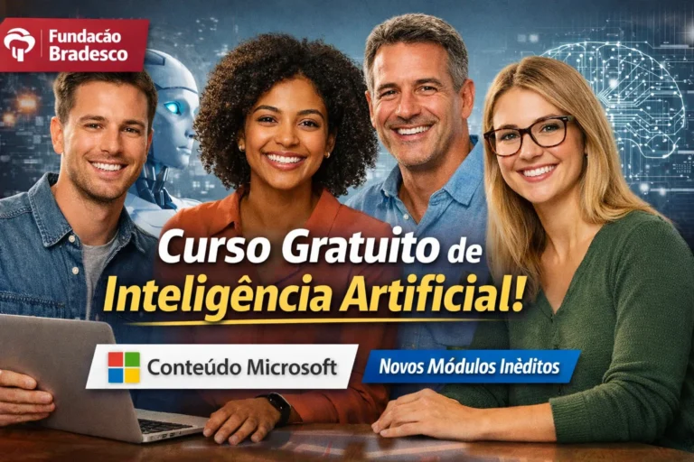 Fundação Bradesco lança curso gratuito de Inteligência Artificial
