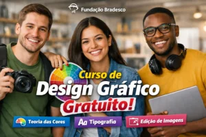 Fundação Bradesco abre curso de design gráfico gratuito