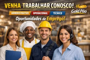 Gold Pão convoca interessados em vagas de emprego de diversas cidades