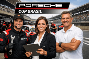 Porsche Cup Brasil anuncia vagas de emprego e busca profissionais para diferentes áreas em São Paulo