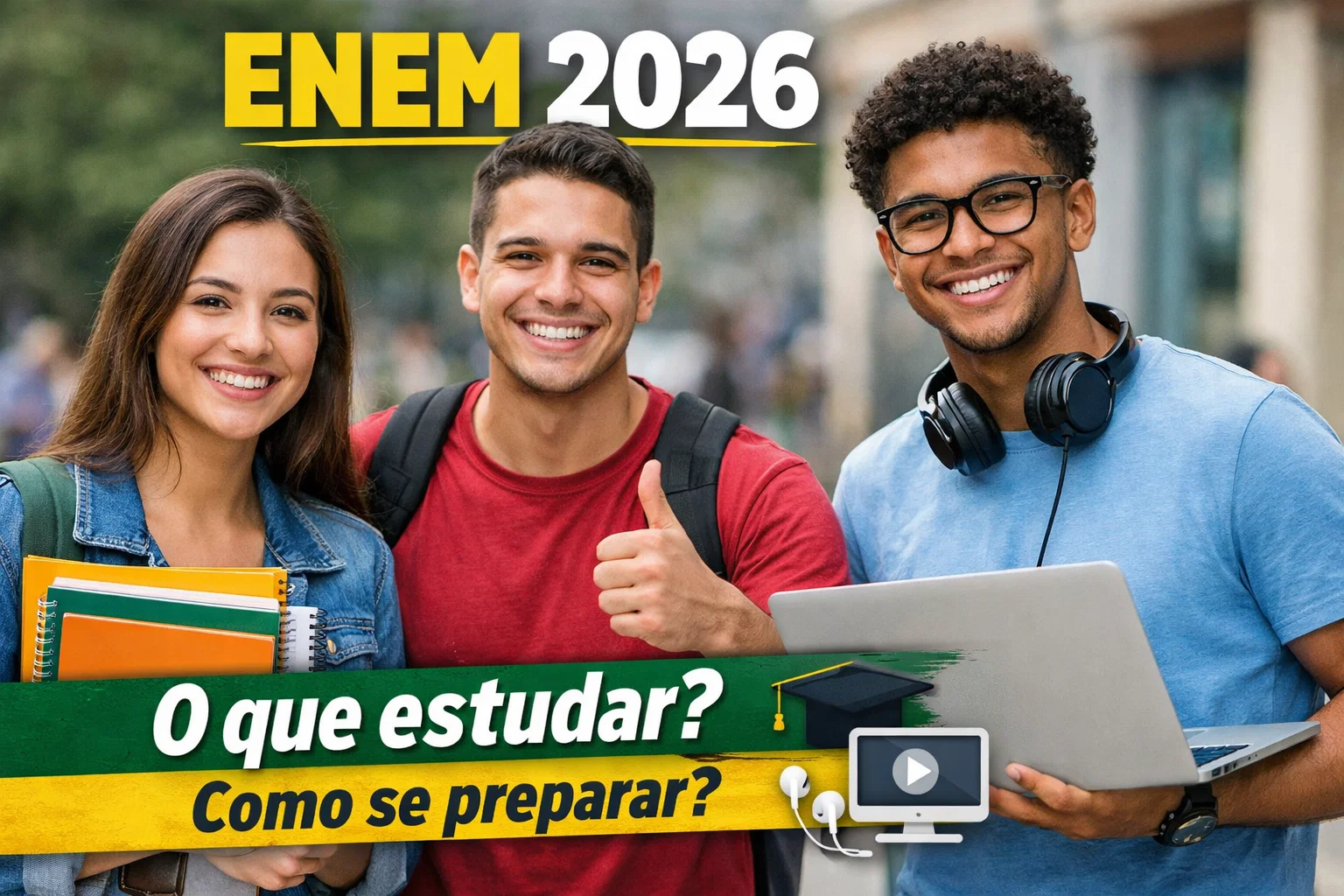 o que estudar para o Enem 2026