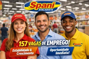 Spani Atacadista anuncia 157 vagas de emprego em diversas cidades