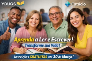 Yduqs e Estácio abrem inscrições gratuitas