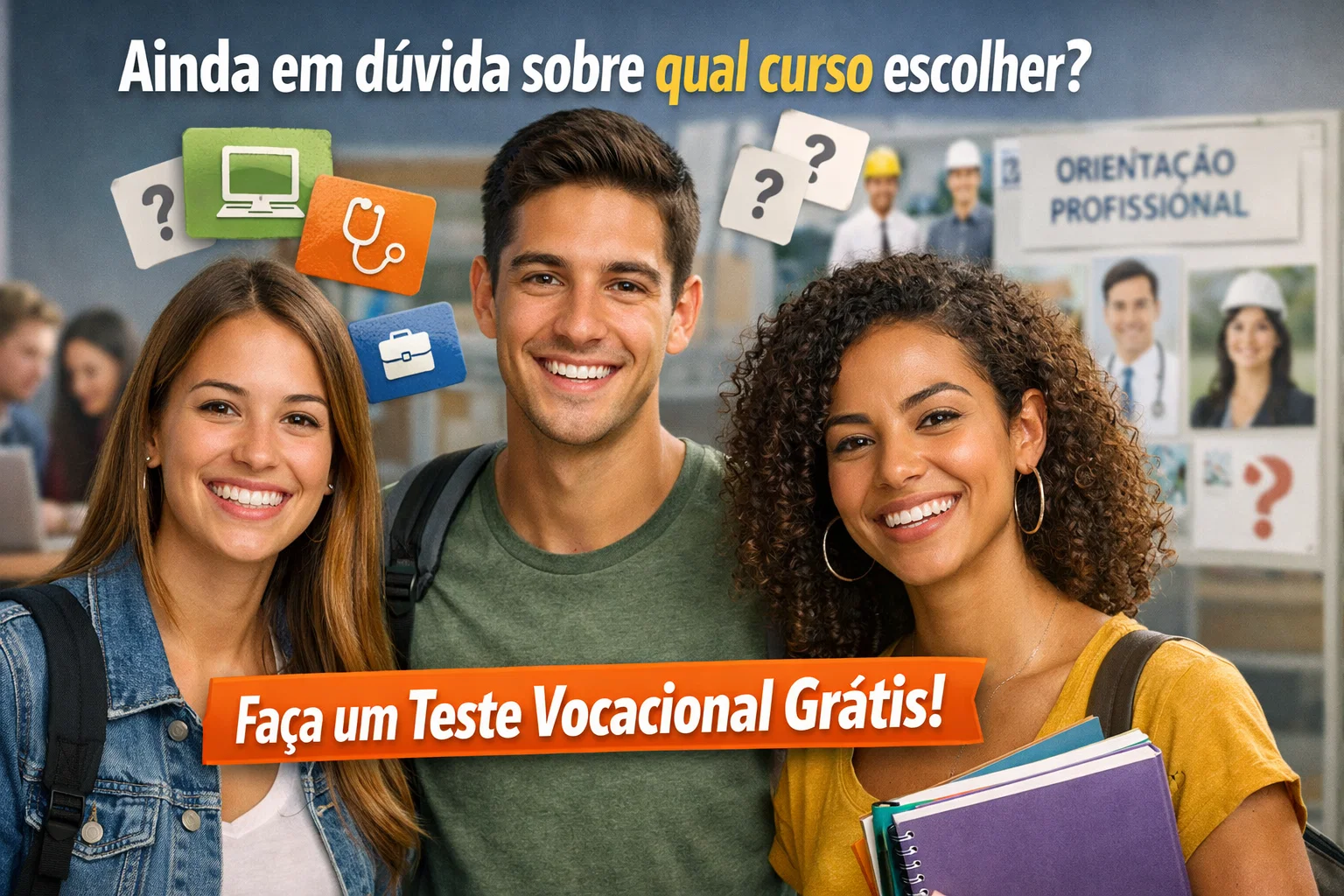 Este teste vocacional gratuito ajuda a identificar seu perfil profissional e pode revelar caminhos de carreira que você talvez nunca tenha considerado antes