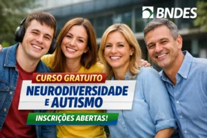 BNDES divulga curso grátis sobre neurodiversidade com foco em autismo