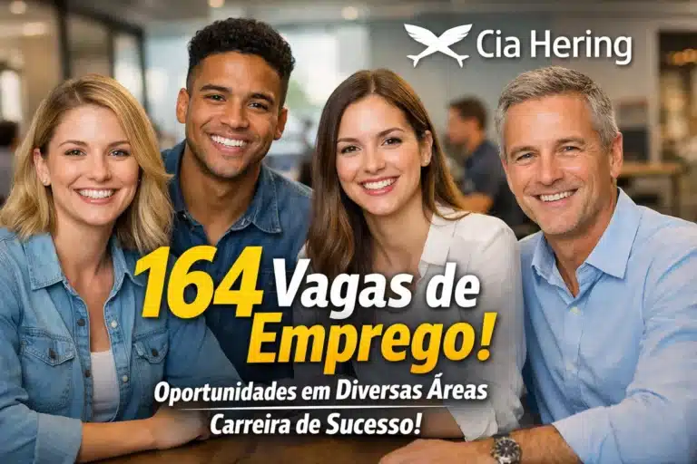 Cia Hering abre 164 vagas de emprego em diversas áreas