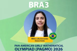 Com apenas 14 anos, estudante de escola pública no Nordeste, conquista vaga inédita em olimpíada internacional de matemática