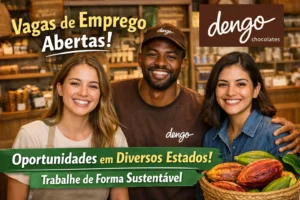 Dengo Chocolates abre vagas de emprego com oportunidades em vários estados e chama atenção para atuação sustentável