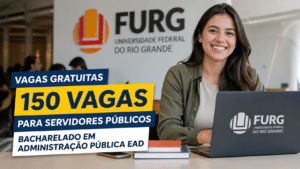 FURG abre vagas gratuitas para servidores públicos em bacharelado em Administração Pública