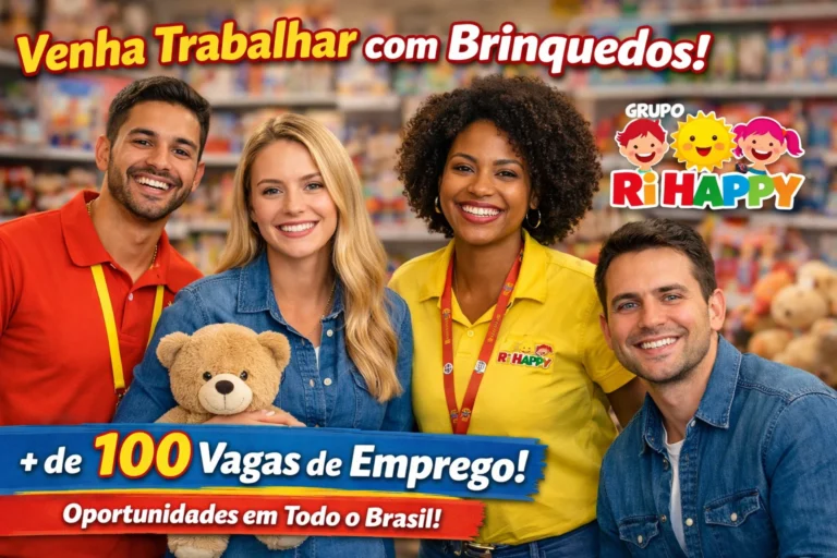 Grupo Ri Happy vagas de emprego